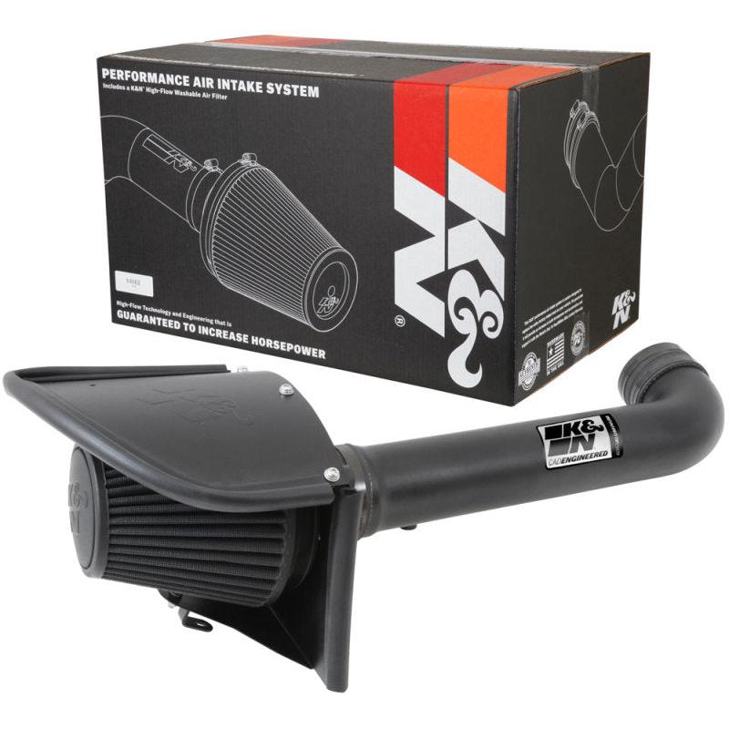 K&N 71 Series Performance Intake Kit for 12-18 Jeep Wrangler 3.6L V6 (12-15 CARB Approved)