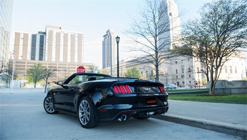 Corsa Sport Dual Rear Exit Exhaust w/ Polished Tips - 2015-2023 Ford Mustang GT Convertible 5.0L V8