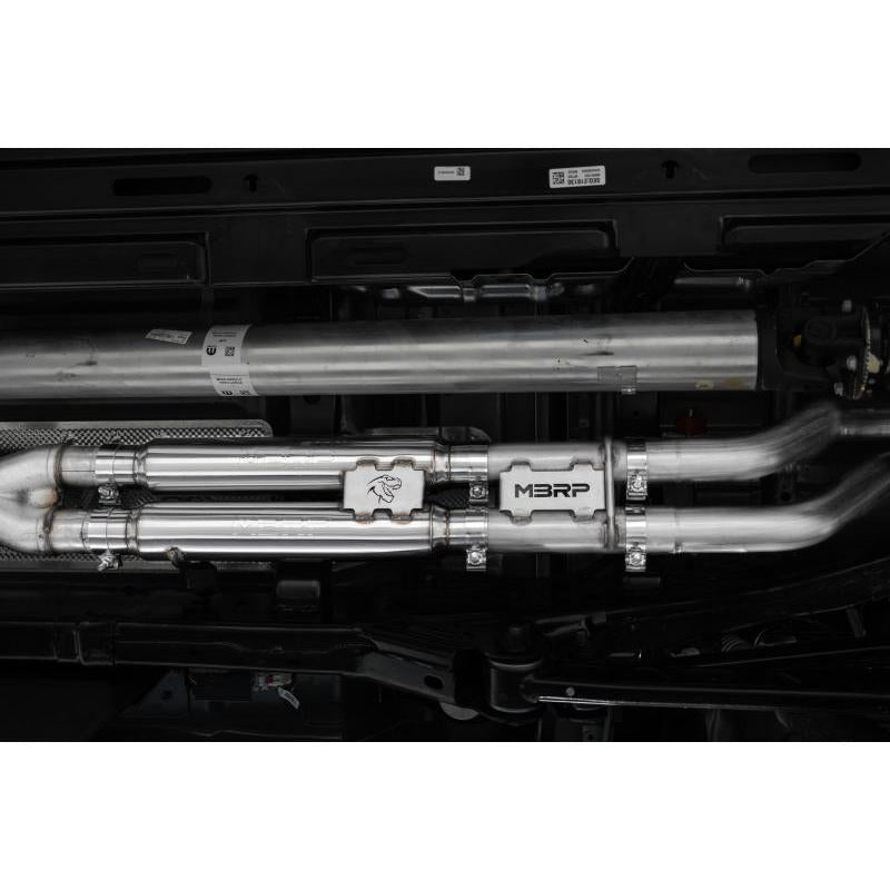 MBRP 2021 Ram TRX 6.2 S/C 3in Catback Dual Rear Carbon Fiber Tips(Race)- T304 - T1 Motorsports