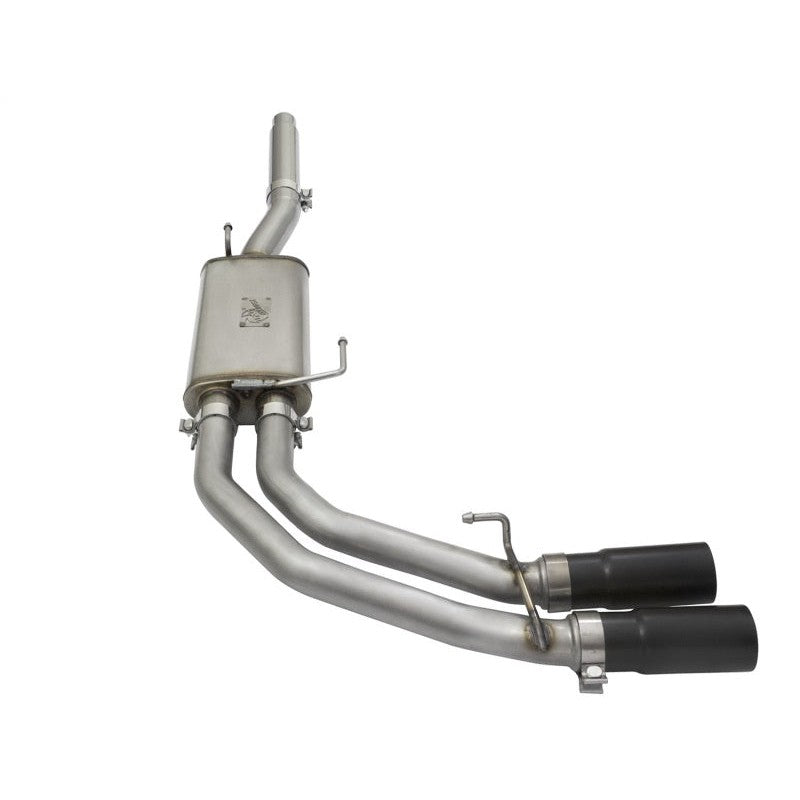aFe Rebel Exhausts Cat-Back SS Ford F-150 04-08 V8 4.6/5.4L w/ Black Tips