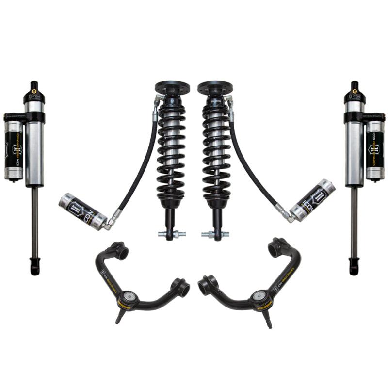 ICON 2014 Ford F-150 2WD 1.75-2.63in Stage 4 Suspension System w/Tubular Uca - T1 Motorsports