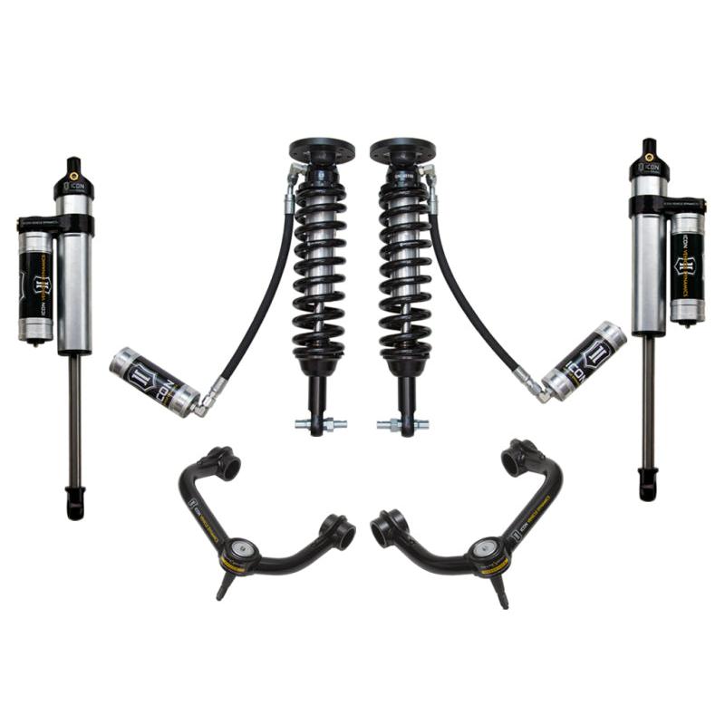 ICON 2014 Ford F-150 4WD 1.75-2.63in Stage 4 Suspension System w/Tubular Uca - T1 Motorsports