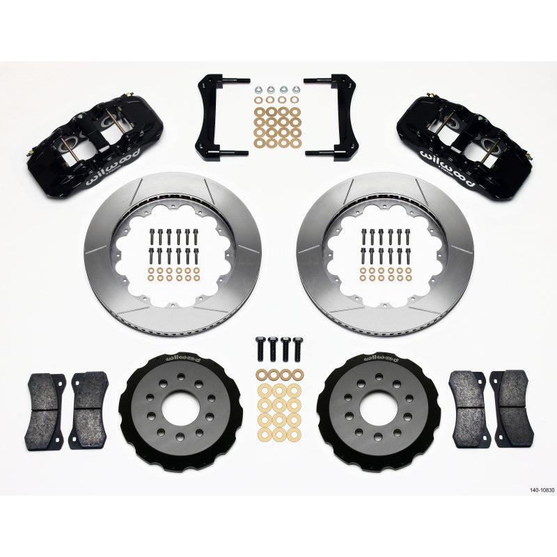 Wilwood AERO6 Front Hat Kit 14.00 2005-2014 Mustang - T1 Motorsports