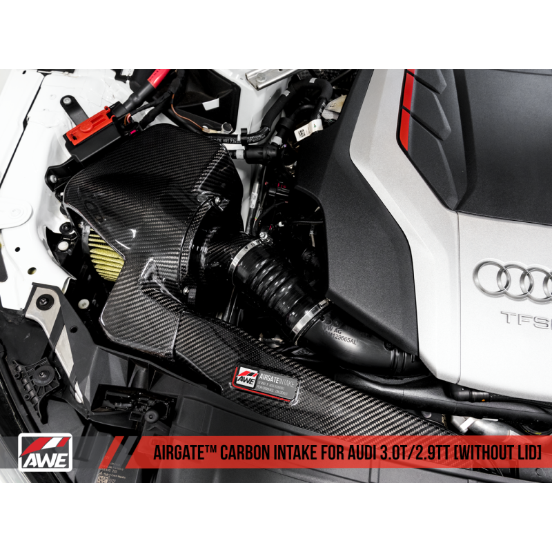AWE Tuning Audi B9/B9.5 S4/S5/RS5 3.0T Carbon Fiber AirGate Intake w/ Lid
