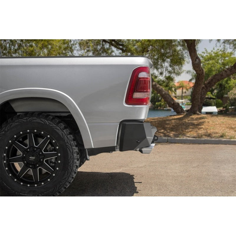 Addictive Desert Designs 2019 Ram 1500 Hammer Stealth Fighter Rear Bumper w/ 6 Sensor Cutouts