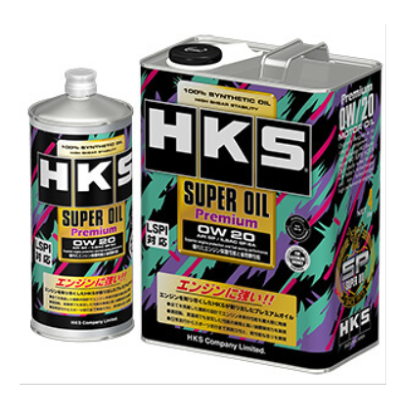 HKS SUPER OIL Premium API SP/ILSAC GF-6A 0W20 20L