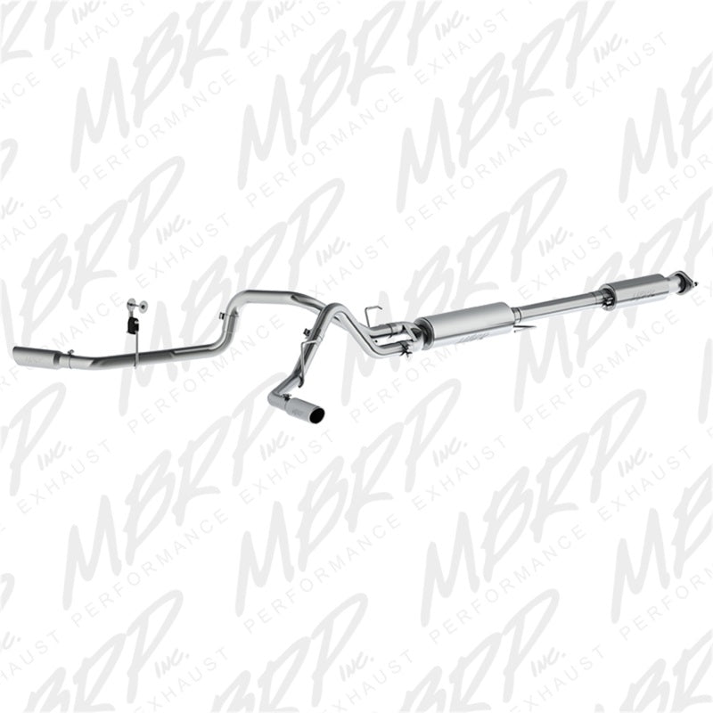 MBRP 2015 Ford F-150 5.0L 3in Cat Back Dual Split Side Exit AL Exhaust System - T1 Motorsports