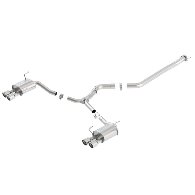 Borla 11-14 Subaru Impreza WRX/STI Sedan 4dr ATAK SS Catback Exhaust - T1 Motorsports