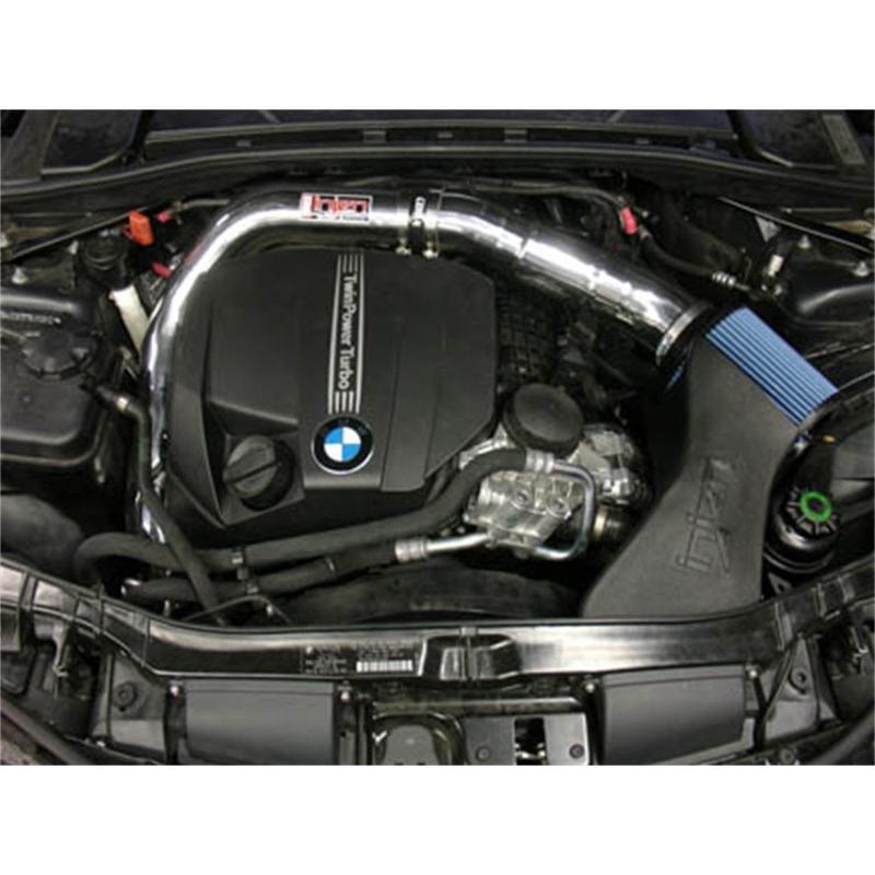 Injen 11 BMW E82 135i (N55) Turbo/E90 335i Polished Tuned Air Intake w/ MR Technology, Air Fusion - T1 Motorsports