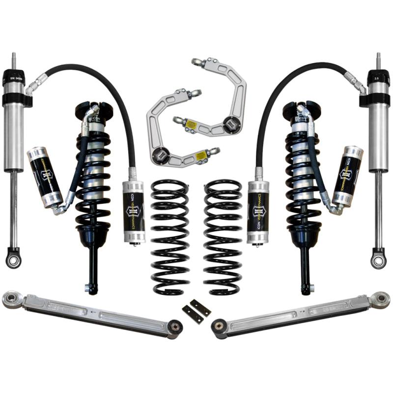 ICON 2010+ Toyota FJ/4Runner 0-3.5in Stage 5 Suspension System w/Billet Uca - T1 Motorsports