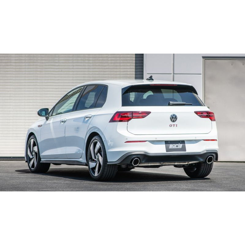 Borla 20-22 GOLF VIII GTI 2.0L I4 W/OPF DSG/MT TOURING ECE-R59 APPROVED CAT-BACK EXHAUST - T1 Motorsports