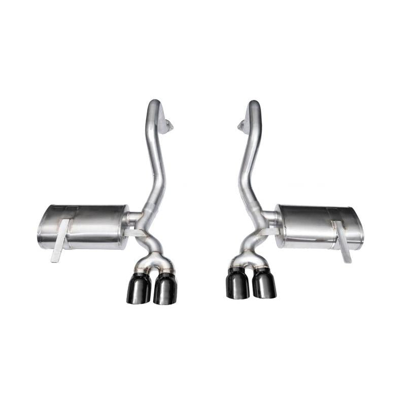 Corsa Xtreme Axle-Back Exhaust w/ Twin 3.5" Black Tips - 1997-2004 Chevrolet Corvette C5 Z06 5.7L V8