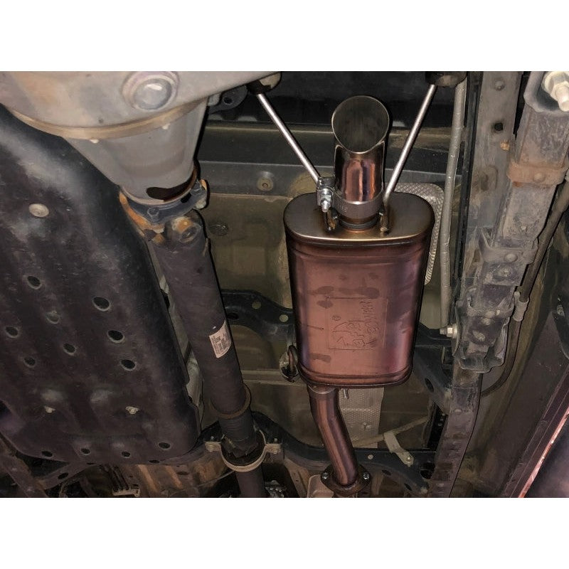 aFe ROCK BASHER 2.5in 409 SS Cat-Back Exhaust - 16-20 Toyota Tacoma L4-2.7L / V6-3.5L