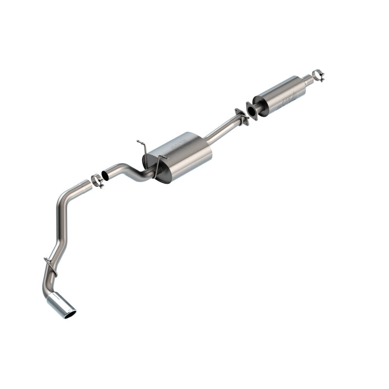 Borla 19-22 RAM 1500 3.6L V6 4DR 140.5/144.6/153.5 Wheel Base 3.0in S-Type Cat-Back Exhaust - T1 Motorsports