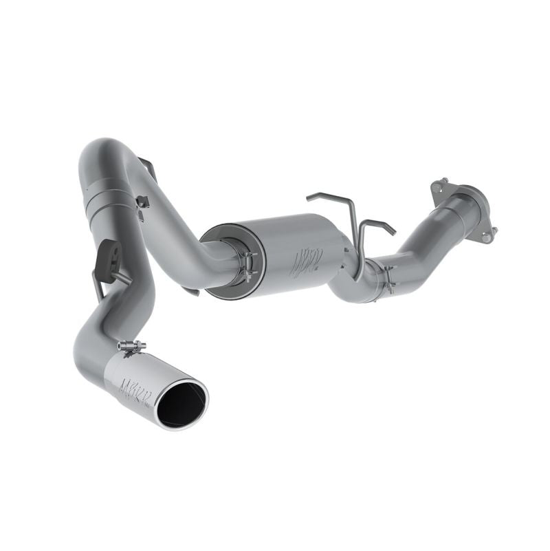MBRP 07-10 Chevy/GMC 2500HD PU 6.0L V8 3.5in Single Side Exit Alum Cat Back Perf Exhaust - T1 Motorsports
