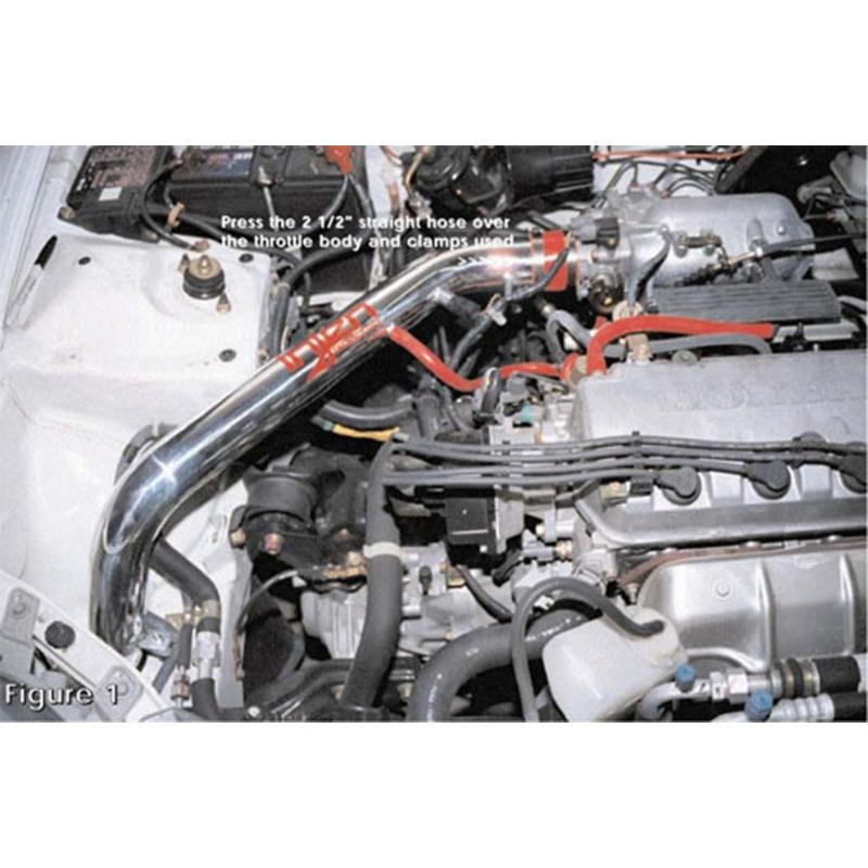 Injen 96-98 Civic Ex Hx EL(Canada) Polished Cold Air Intake - T1 Motorsports