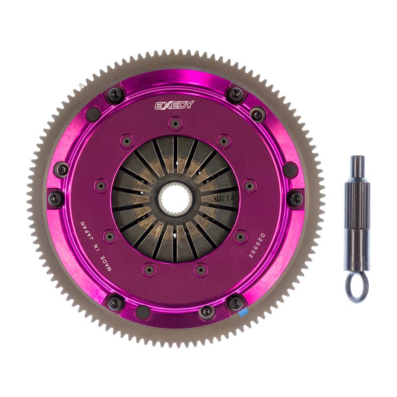 Exedy 1992-1993 Acura Integra L4 Hyper Single Clutch Sprung Center Disc Push Type Cover - T1 Motorsports
