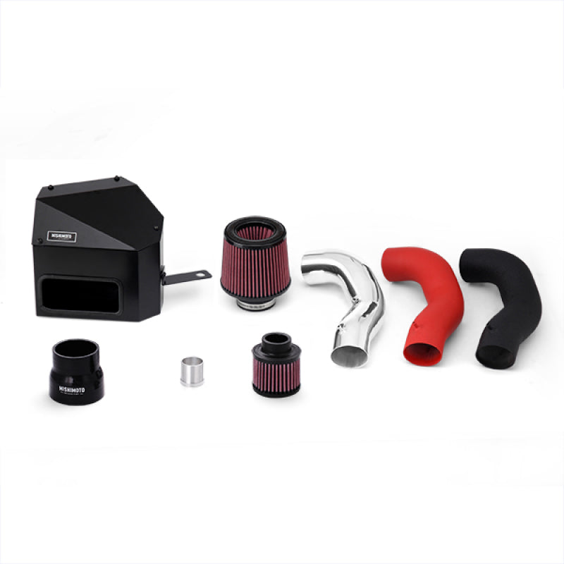Mishimoto 15-16 VW Golf/GTI 1.8L/2.0L Performance Air Intake Kit - Wrinkle Black - T1 Motorsports