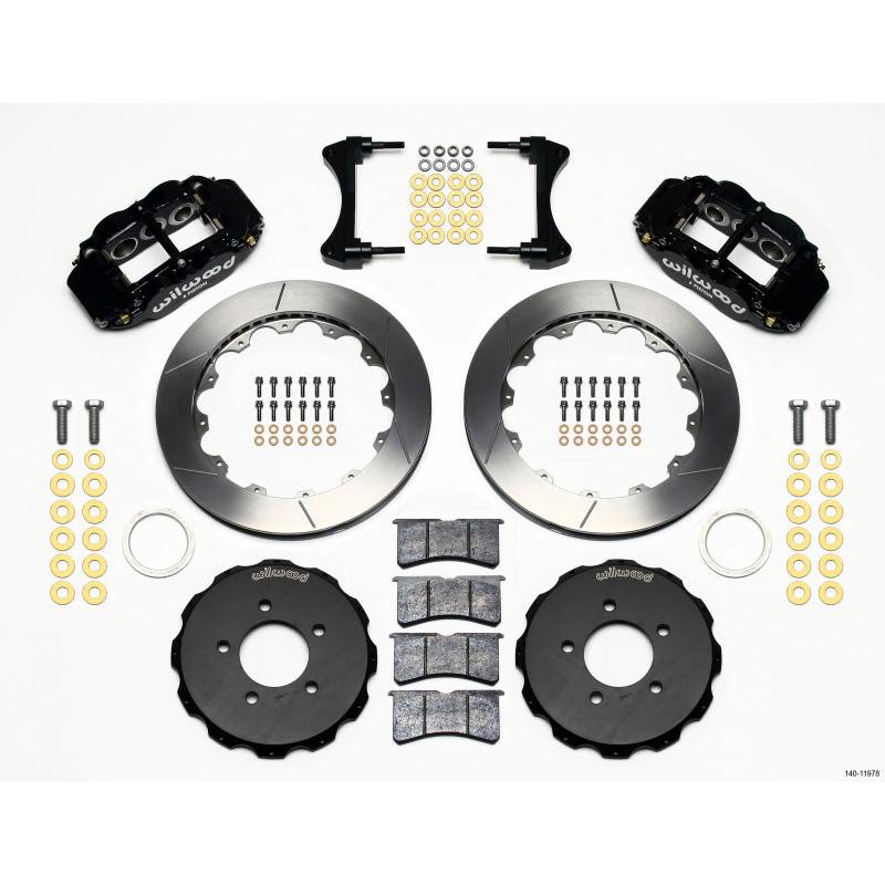 Wilwood Narrow Superlite 6R Front Hat Kit 12.88in 2006-Up Civic / CRZ - T1 Motorsports