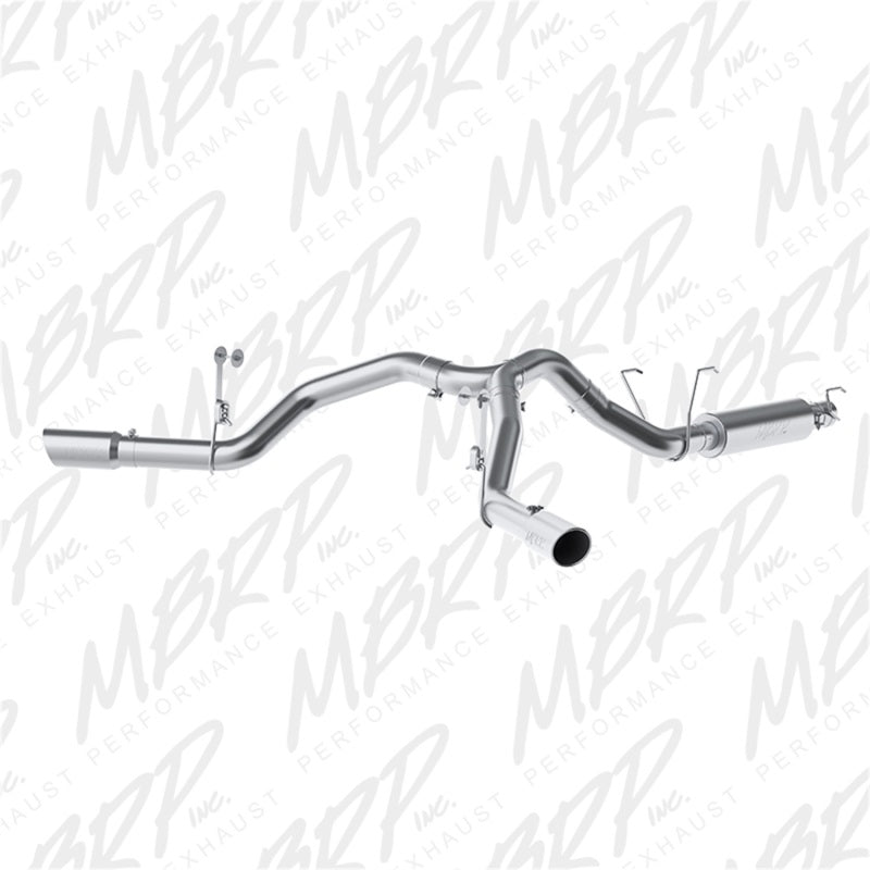 MBRP 14-16 Ram 2500 6.4L 4in AL Dual Side Split Outlet Cat Back Exhaust - T1 Motorsports