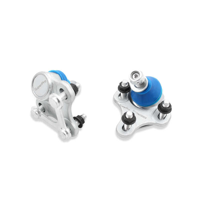 SuperPro 2006 Audi A3 Base Front Lower Camber Adjustable Ball Joint Set - T1 Motorsports
