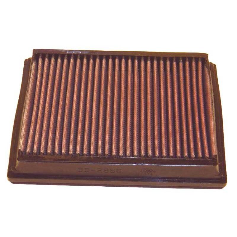 K&N Replacement Air Filter AUDI RS6, 4.2L-V8 (TWIN TURBO); 2002-2003 (2 FILTERS REQUIRED)