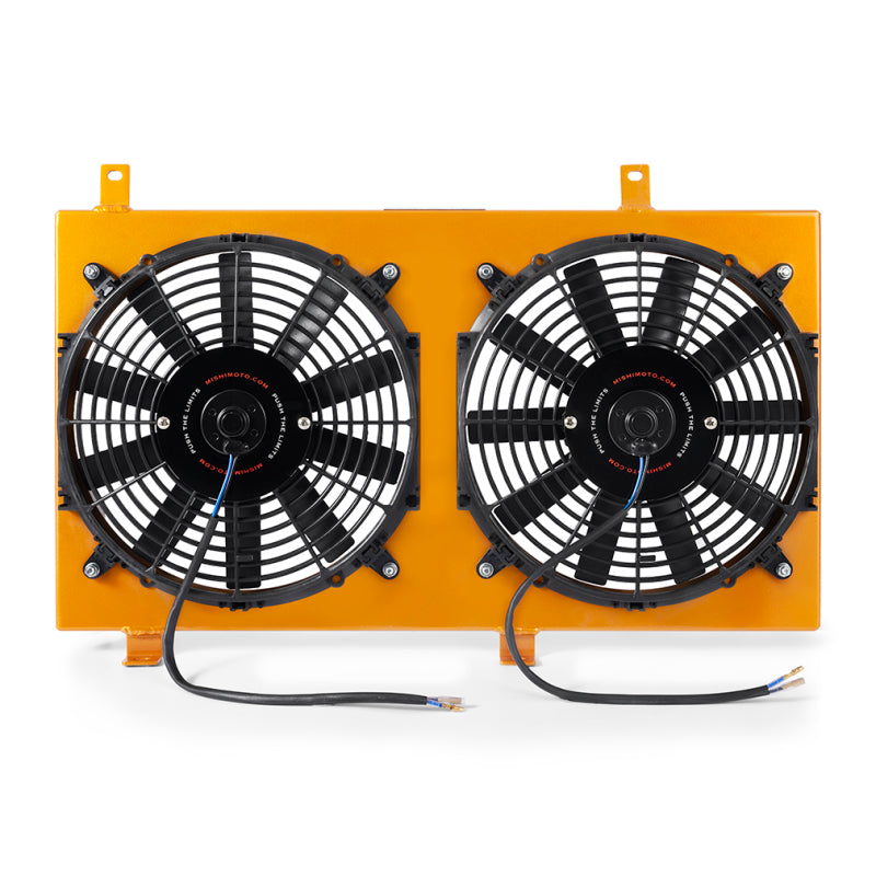 Mishimoto 04-08 Mazda RX8 Aluminum Fan Shroud Gold - T1 Motorsports