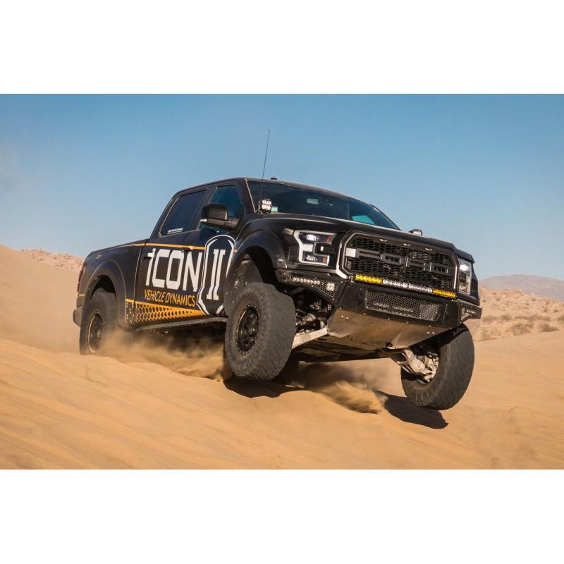 ICON 2017+ Ford Raptor Front 3.0 Series Shocks VS RR CDCV Coilover Kit - T1 Motorsports