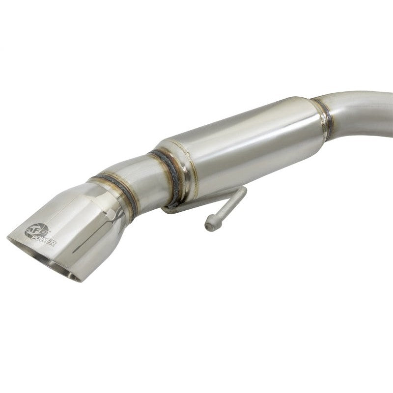 aFe MACHForce XP 3in Aggressive Toned Cat-Back Exhausts w/ Polished Tips 15-17 Ford Mustang V6/V8
