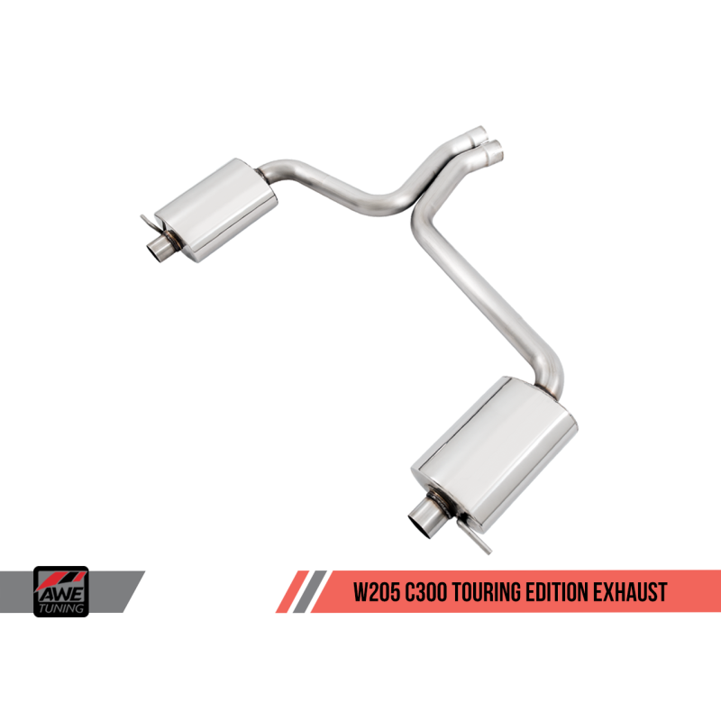 AWE Tuning Mercedes-Benz W205 C300 Touring Edition Exhaust