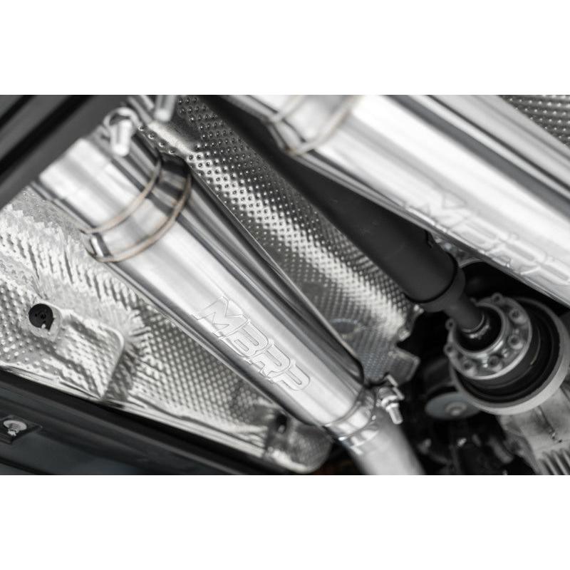 MBRP 17-21 Charger 5.7L 3in Dual Rear Exit Aluminized Catback Exhaust - T1 Motorsports