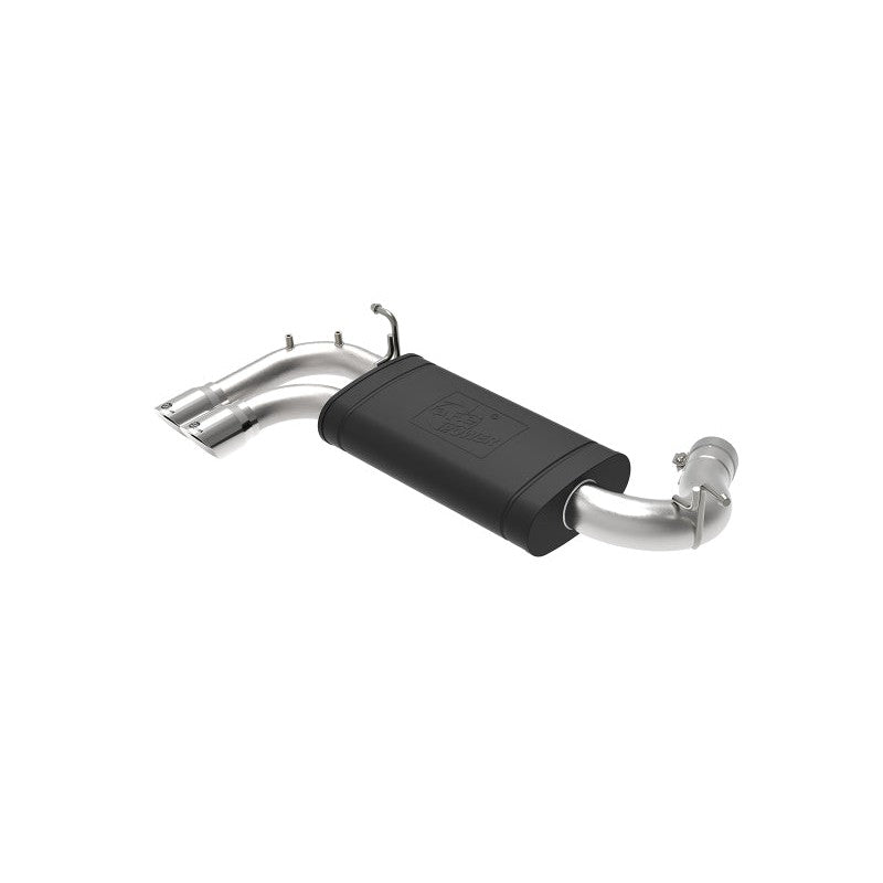 aFe MACH Force-Xp 2-1/2in 304 SS Axle Back Exh w/Polish Tips 14-16 BMW 228i (F22/23) L4-2.0L (t) N20