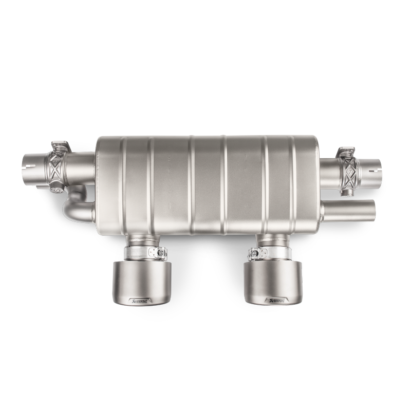 Akrapovic 16-17 Porsche 911 Carrera S/4/4S/GTS (991.2) Slip-On Line (Titanium) w/ Titanium Tips - T1 Motorsports
