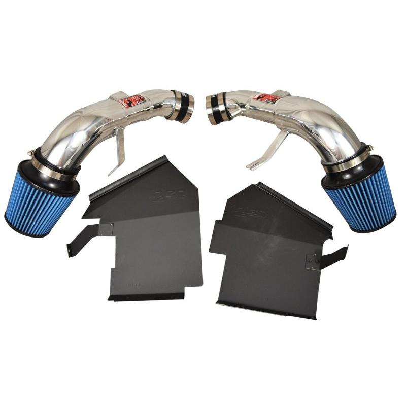 Injen 14 Infiniti Q50 3.7L V6 Polished Dual Short Ram Intake w/ MR Techn and Heat Shields - T1 Motorsports
