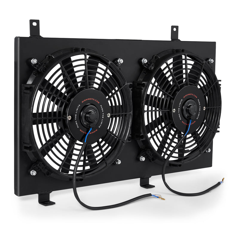 Mishimoto 04-08 Mazda RX8 Aluminum Fan Shroud Black - T1 Motorsports
