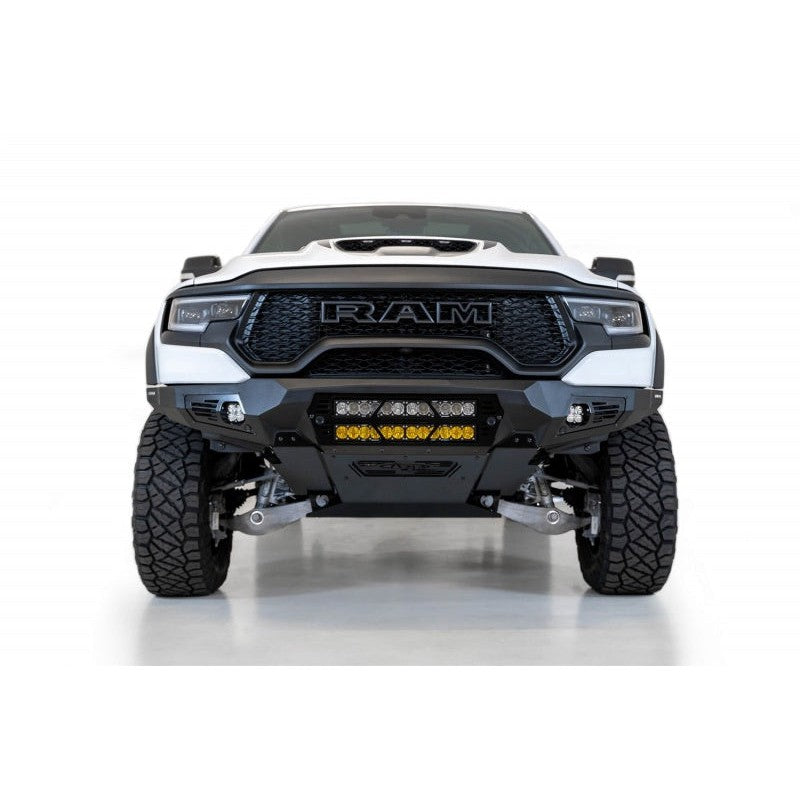 Addictive Desert Designs 2021 Dodge RAM 1500 TRX Bomber Front Bumper (20in Lights)