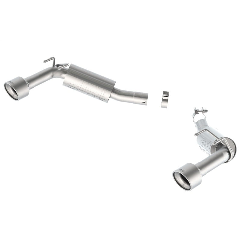 Borla 14-15 Camaro SS 6.2L V8 RWD Single Split Rr Exit S-Type Exhaust (rear section only) - T1 Motorsports
