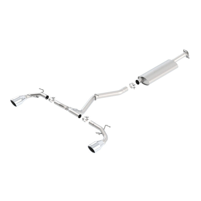 Borla 13-15 Scion FR-S 2.0L 4cyl 6spd / 13 Subaru BRZ 2.0L 4cyl 6spd SS Catback Exhaust - T1 Motorsports