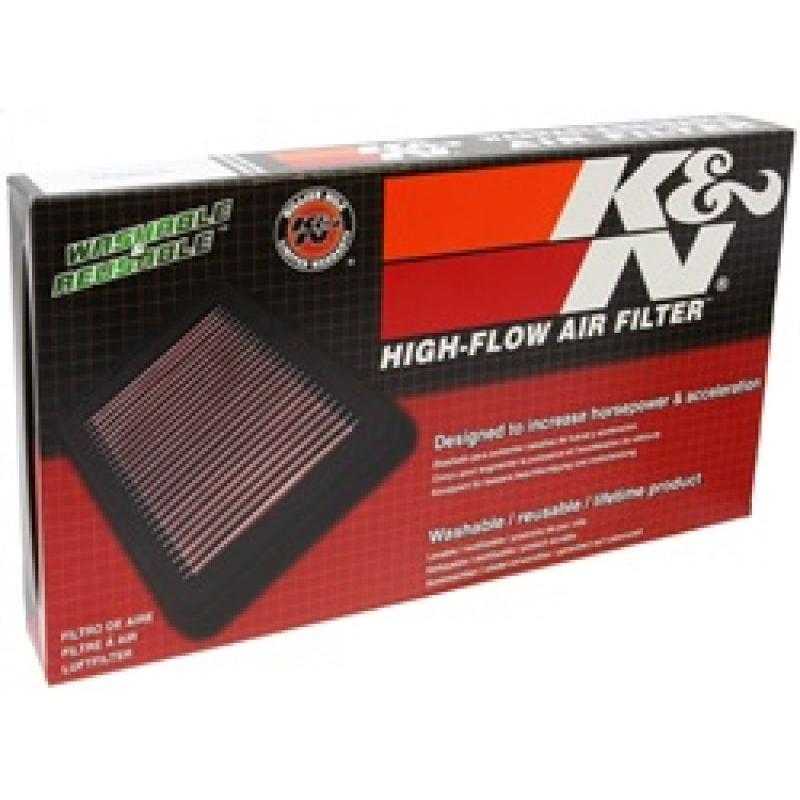 K&N 88-08 Nissan 1.8L / 87-05 Nissan/Infiniti 3.0L / 00-09 3.5LDrop In Air Filter - T1 Motorsports