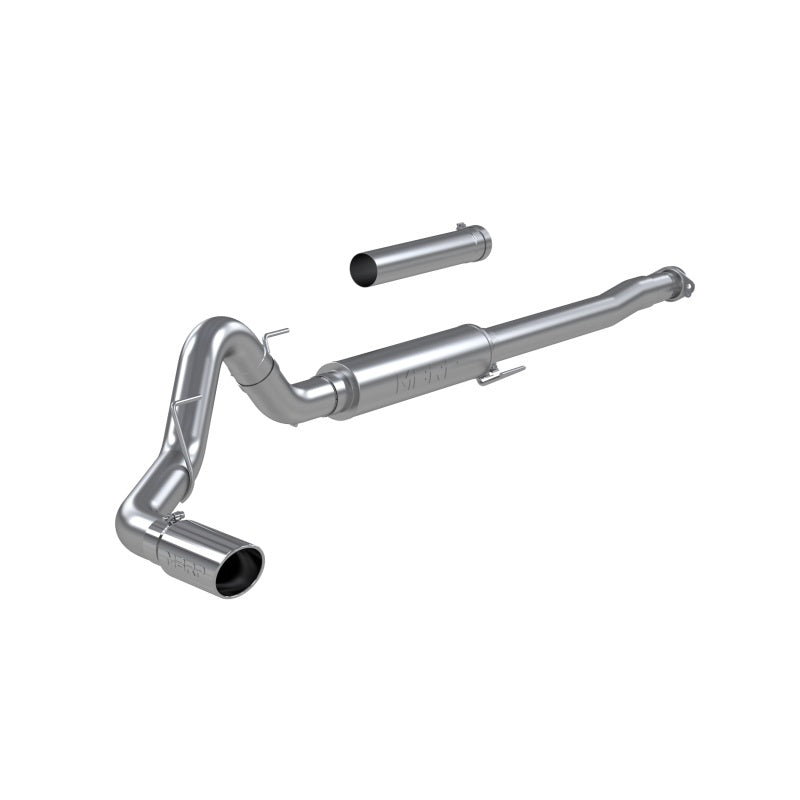 MBRP 2021+ Ford F150 2.7L/3.5L/5.0L 4in T409 Stainless Steel Cat-Back - RACE VERSION - T1 Motorsports