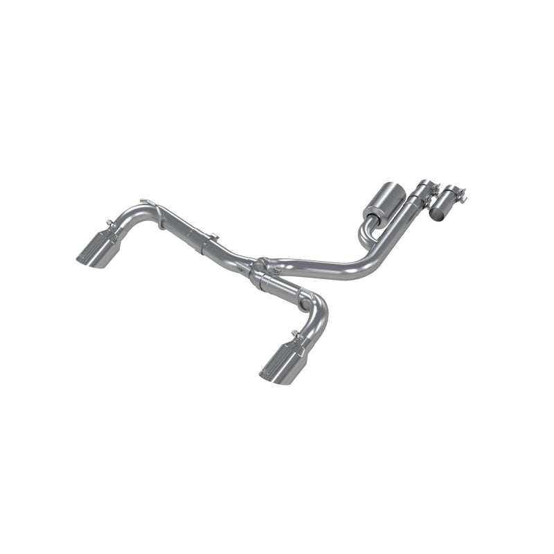 MBRP 2021+ Ford Bronco Sport (1.5L / 2.0L EcoBoost) 2.5in Res-Back Exhaust - Dual Rear - Alum. Steel - T1 Motorsports