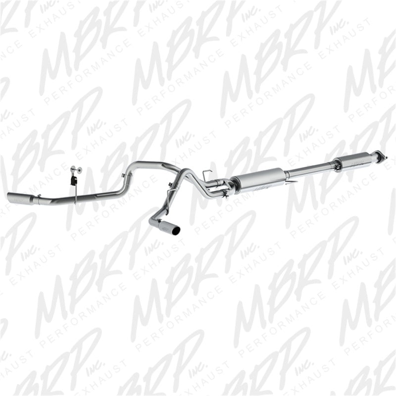 MBRP 2015 Ford F-150 5.0L 3in Cat Back Dual Split Side Exit AL Exhaust System - T1 Motorsports