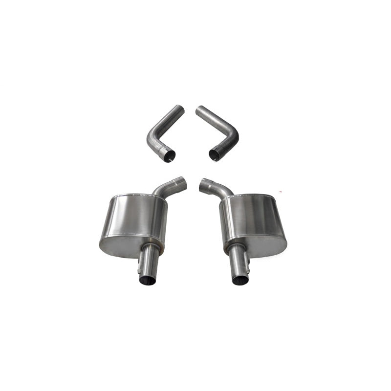 Corsa 17-19 Doge Charger 5.7L / 17-19 Chrysler 300 5.7L Sport Axle-Back Exhaust w/o Tips - T1 Motorsports