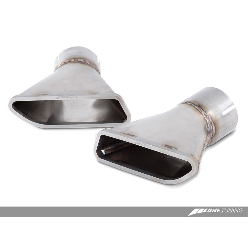 AWE Tuning McLaren MP4-12C Performance Exhaust - Machined Tips