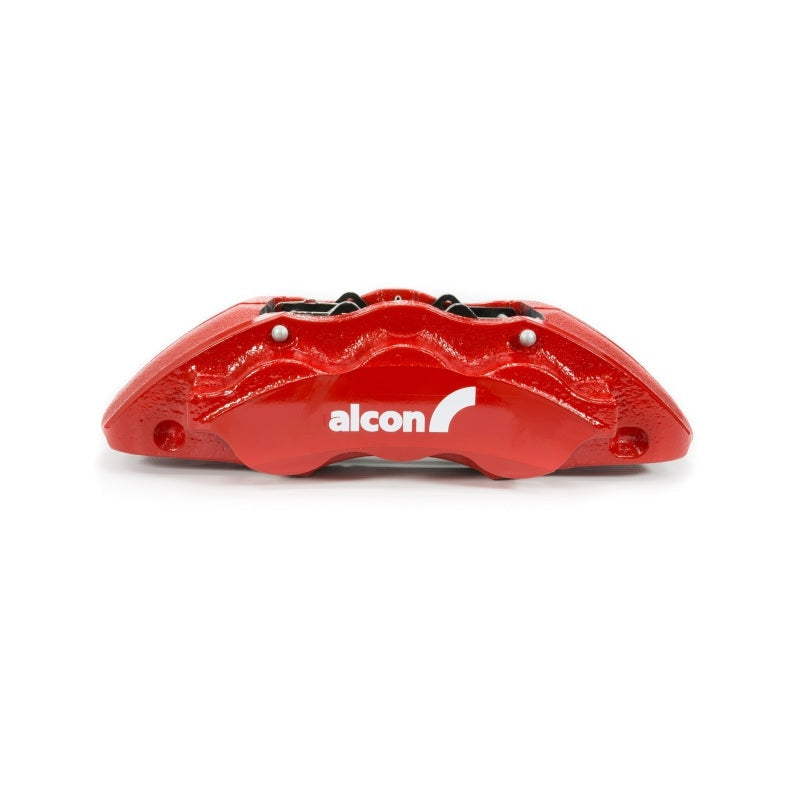 Alcon Ford 2019+ Ranger / 2020+ Bronco 350x34mm Rotors 6-Piston Red Calipers Front Brake Upgrade Kit - T1 Motorsports