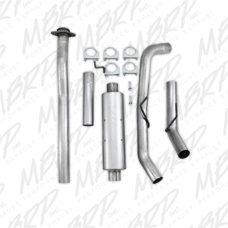 MBRP 2011-2014 Ford F150 5.0L RC-LB EC/CC-6.5/5.5 box 3in Cat Back Single Side AL P Series Exhaust - T1 Motorsports