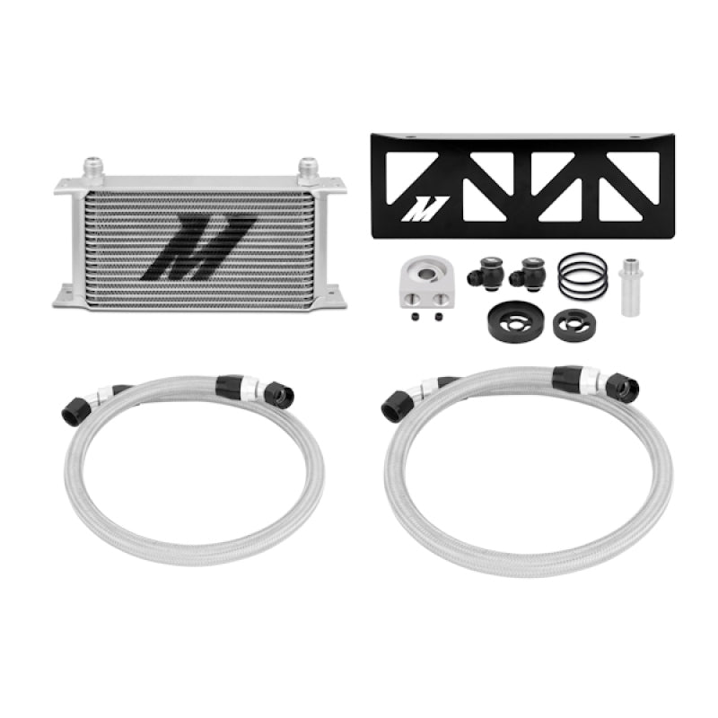 Mishimoto 13+ Subaru BRZ / 13+ Scion FR-S Oil Cooler Kit - Silver - T1 Motorsports