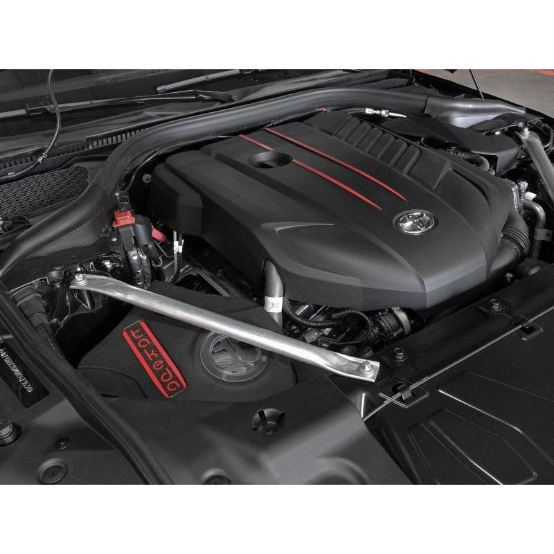 aFe Takeda Momentum Pro Dry S Cold Air Intake System 20-21 Toyota Supra L6-3.0L (T) B58