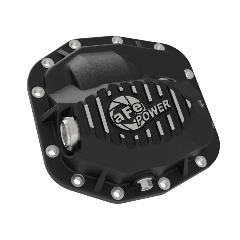 aFe Pro Series Front Differential Cover Black 2018+ Jeep Wrangler (JL) V6 3.6L (Dana M186)