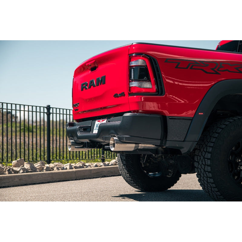 Corsa Xtreme Cat-Back Exhaust - Gunmetal Tip - 2021-2024 Dodge Ram TRX